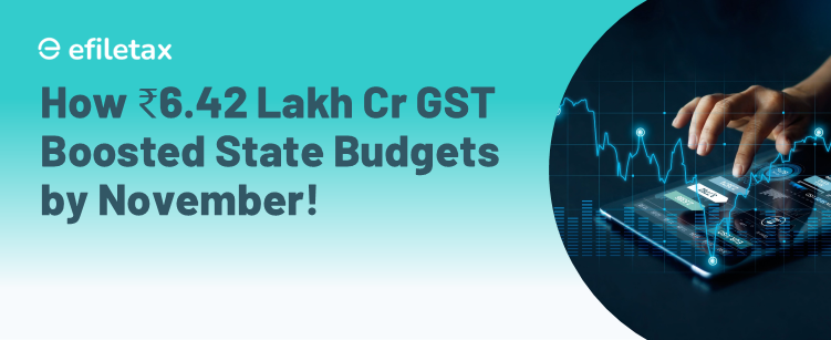 How ₹6.42 Lakh Cr GST Boosted State Budgets by November!