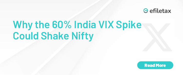 Why the 60% India VIX Spike Could Shake Nifty