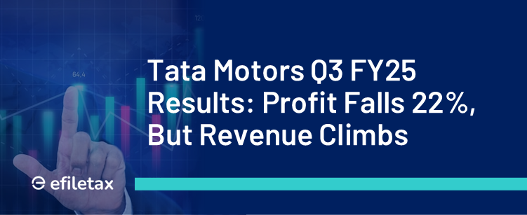 Tata Motors Q3 FY25 Results: Profit Falls 22%, But Revenue Climbs